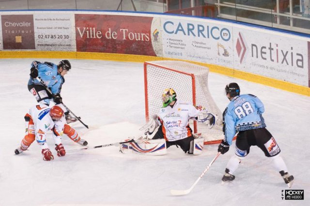 Photo hockey match Tours  - Amnéville le 26/10/2013