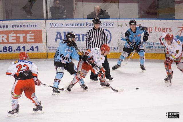 Photo hockey match Tours  - Amnéville le 26/10/2013