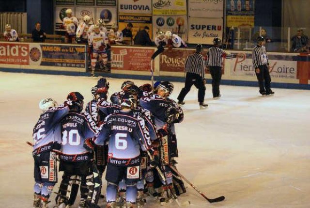 Photo hockey match Angers  - Epinal  le 29/11/2008