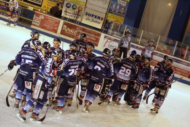 Photo hockey match Angers  - Epinal  le 29/11/2008
