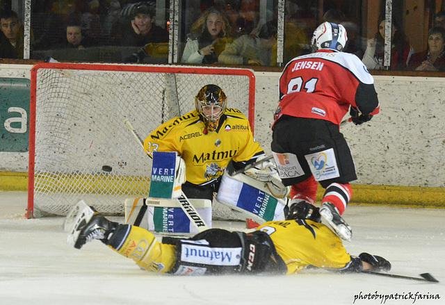 Photo hockey match Briançon  - Rouen le 26/10/2013