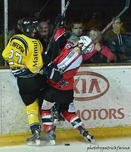 Photo hockey match Briançon  - Rouen le 26/10/2013