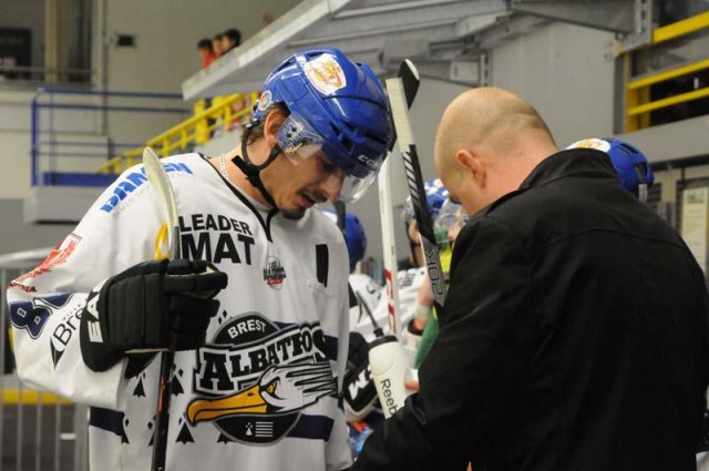 Photo hockey match Caen  - Brest  le 26/10/2013