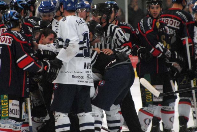 Photo hockey match Caen  - Brest  le 26/10/2013