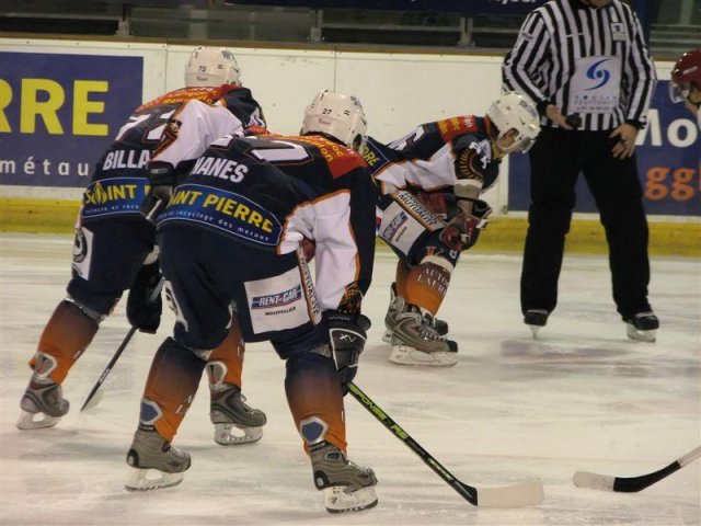 Photo hockey match Montpellier  - Amnéville le 29/11/2008