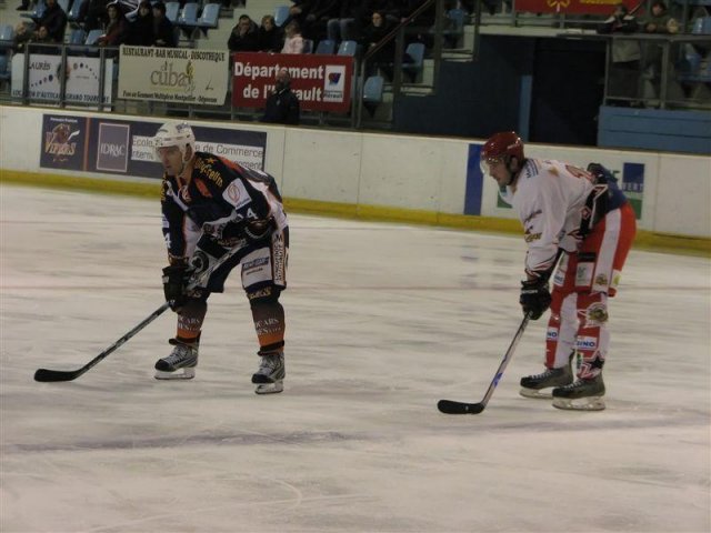 Photo hockey match Montpellier  - Amnéville le 29/11/2008