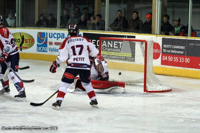 Photo hockey match Chamonix  - Grenoble  le 29/10/2013