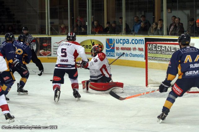 Photo hockey match Chamonix  - Grenoble  le 29/10/2013
