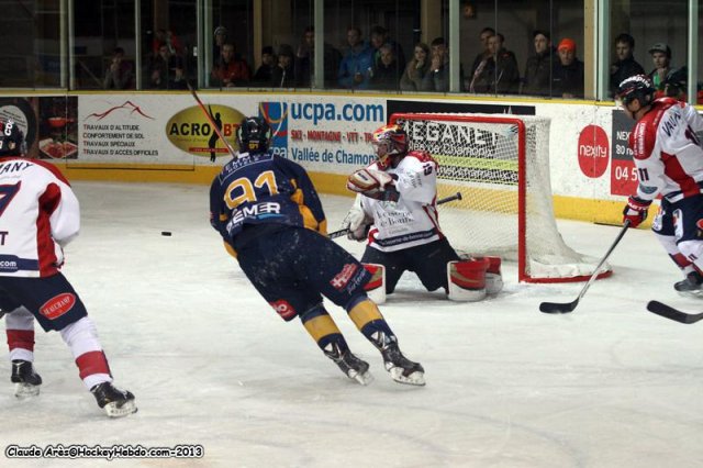 Photo hockey match Chamonix  - Grenoble  le 29/10/2013