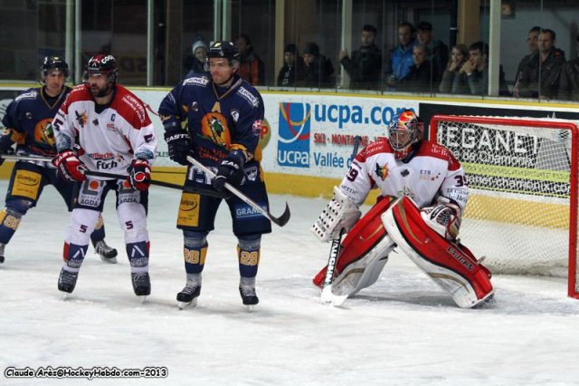 Photo hockey match Chamonix  - Grenoble  le 29/10/2013