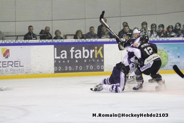 Photo hockey match Rouen - Epinal  le 29/10/2013