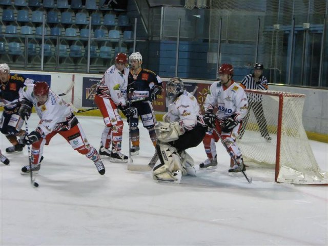 Photo hockey match Montpellier  - Amnéville le 29/11/2008