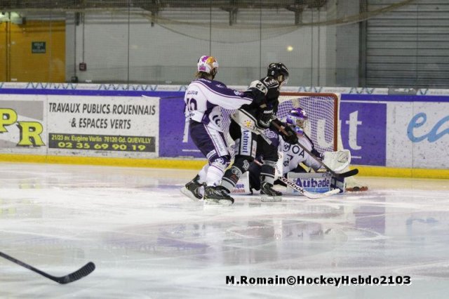 Photo hockey match Rouen - Epinal  le 29/10/2013