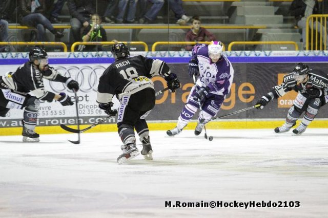 Photo hockey match Rouen - Epinal  le 29/10/2013