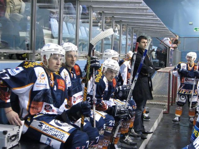 Photo hockey match Montpellier  - Amnéville le 29/11/2008