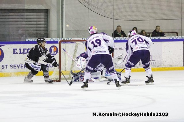 Photo hockey match Rouen - Epinal  le 29/10/2013
