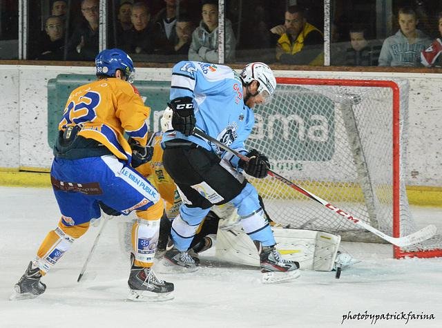 Photo hockey match Briançon  - Dijon  le 29/10/2013