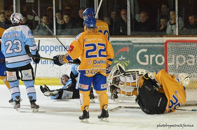 Photo hockey match Briançon  - Dijon  le 29/10/2013
