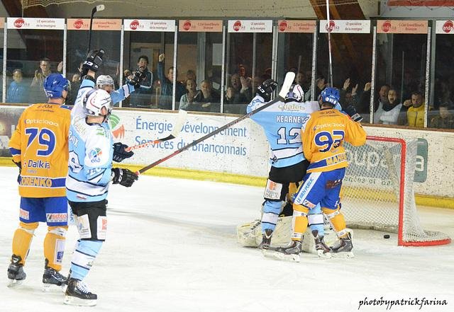 Photo hockey match Briançon  - Dijon  le 29/10/2013