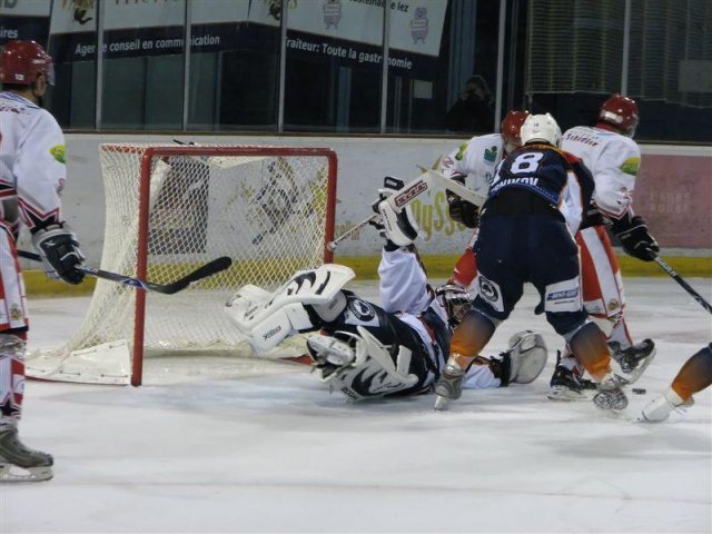 Photo hockey match Montpellier  - Amnéville le 29/11/2008