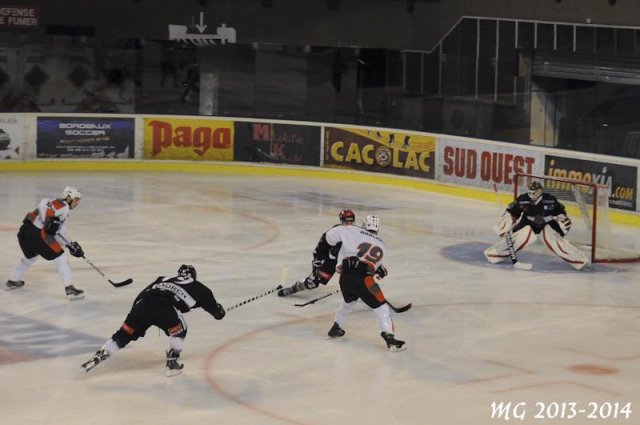 Photo hockey match Bordeaux - Montpellier  le 31/10/2013