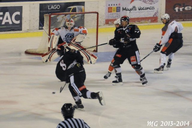 Photo hockey match Bordeaux - Montpellier  le 31/10/2013