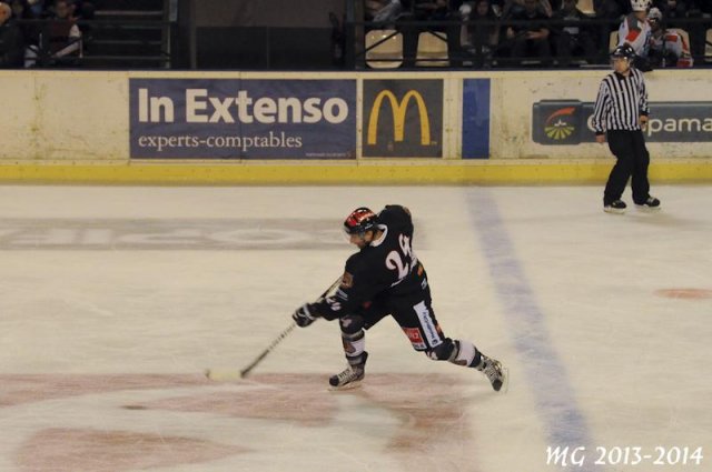Photo hockey match Bordeaux - Montpellier  le 31/10/2013