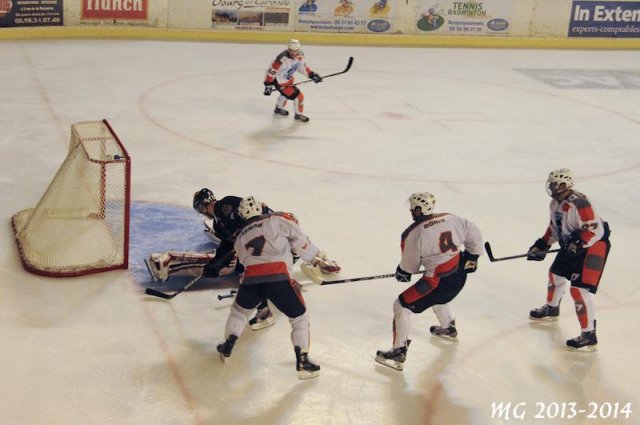 Photo hockey match Bordeaux - Montpellier  le 31/10/2013