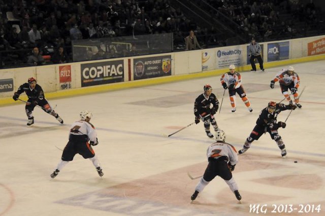 Photo hockey match Bordeaux - Montpellier  le 31/10/2013