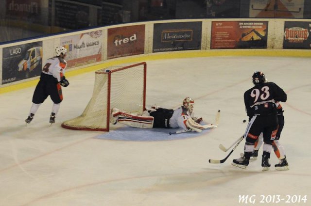 Photo hockey match Bordeaux - Montpellier  le 31/10/2013