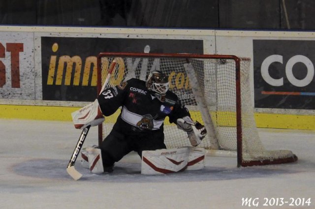 Photo hockey match Bordeaux - Montpellier  le 31/10/2013