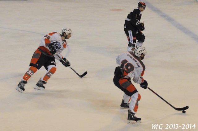 Photo hockey match Bordeaux - Montpellier  le 31/10/2013