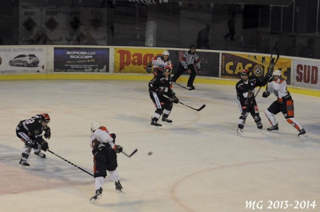 Photo hockey match Bordeaux - Montpellier  le 31/10/2013