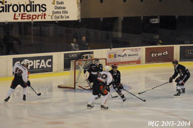Photo hockey match Bordeaux - Montpellier  le 31/10/2013