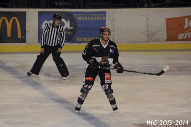 Photo hockey match Bordeaux - Montpellier  le 31/10/2013