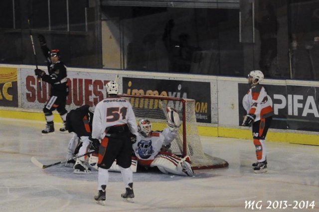 Photo hockey match Bordeaux - Montpellier  le 31/10/2013