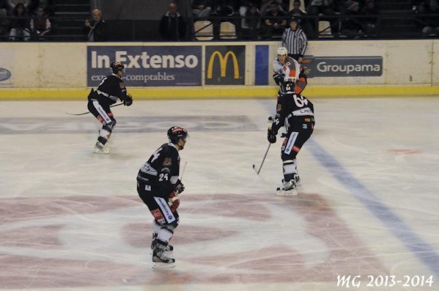 Photo hockey match Bordeaux - Montpellier  le 31/10/2013