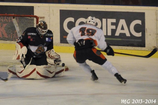 Photo hockey match Bordeaux - Montpellier  le 31/10/2013