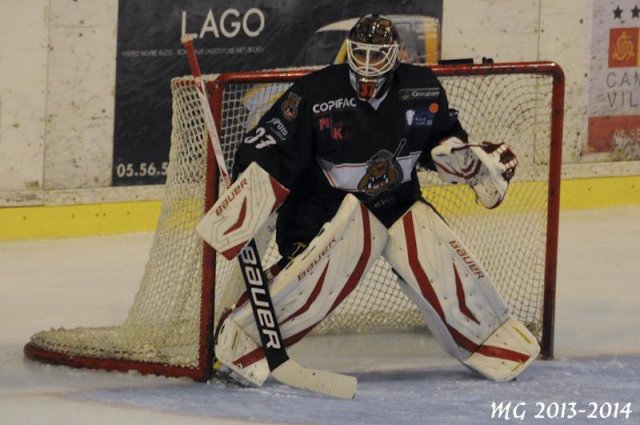 Photo hockey match Bordeaux - Montpellier  le 31/10/2013