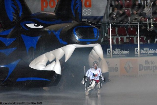 Photo hockey match Grenoble  - Mont-Blanc le 29/11/2008