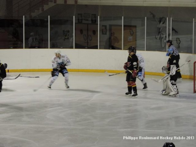 Photo hockey match Colmar - Besançon le 02/11/2013