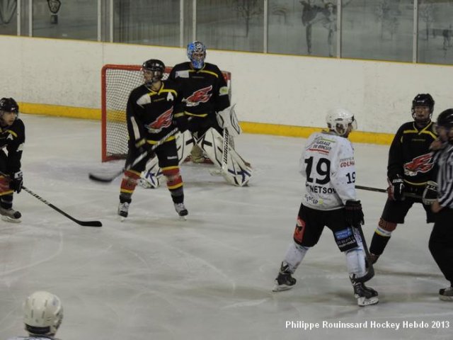 Photo hockey match Colmar - Besançon le 02/11/2013