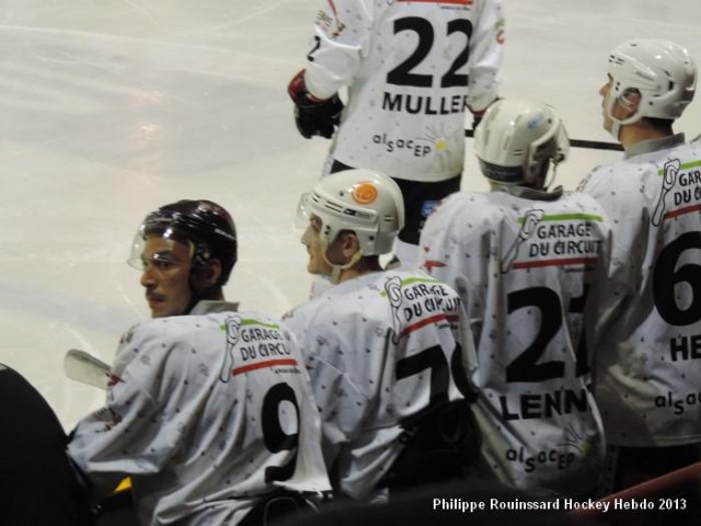 Photo hockey match Colmar - Besançon le 02/11/2013