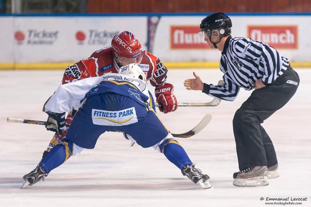 Photo hockey match Lyon - Reims le 02/11/2013
