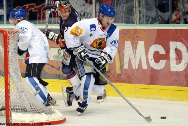 Photo hockey match Grenoble  - Mont-Blanc le 29/11/2008