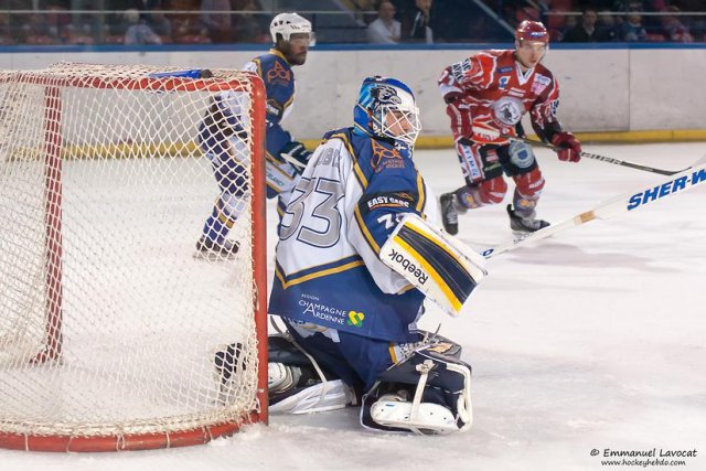 Photo hockey match Lyon - Reims le 02/11/2013
