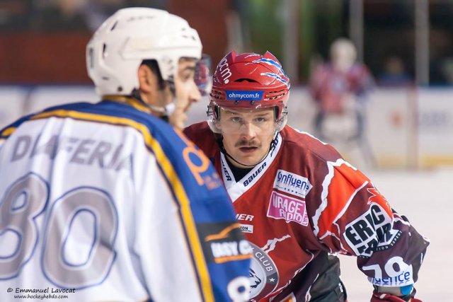 Photo hockey match Lyon - Reims le 02/11/2013