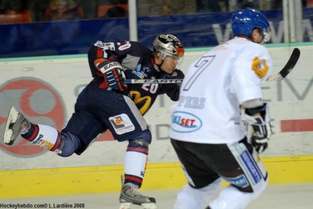 Photo hockey match Grenoble  - Mont-Blanc le 29/11/2008