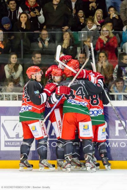 Photo hockey match Anglet - Lyon le 31/10/2013