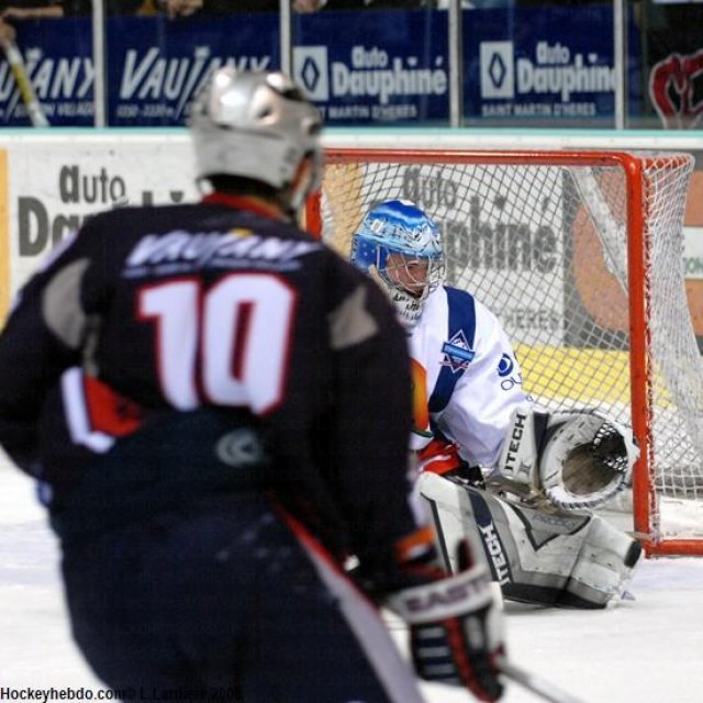Photo hockey match Grenoble  - Mont-Blanc le 29/11/2008
